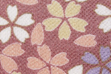 Tekstil çiçeklerinin arkaplanı