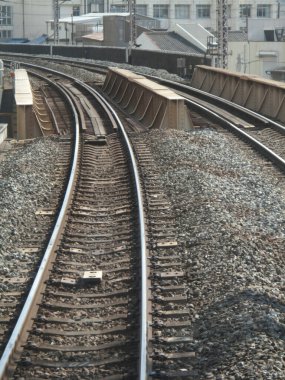 Tokyo 'daki tren istasyonu.