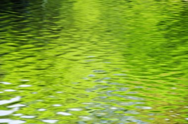 dalgalı yeşil su yüzeyi dokusu