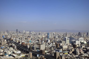 Gündüz Tokyo şehir manzarası, Japonya