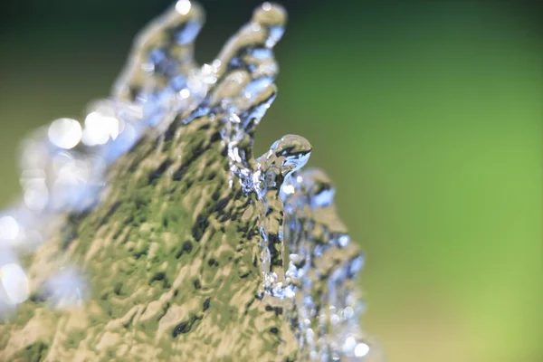 Wassertropfen Spritzen — Stockfoto