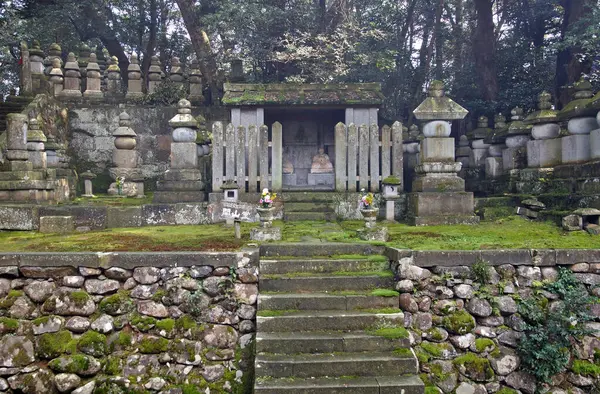 美しい古代日本神社の風光明媚な撮影 — ストック写真