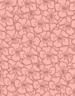 Çiçekli güzel çiçek deseni, el çizimi desen            