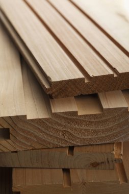 Tahta yığını, yakın görüş.