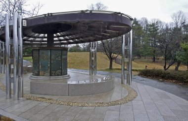 Eski geleneksel Asyalı mimari detayı