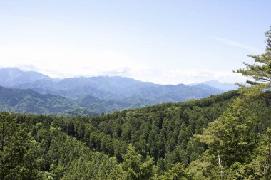 Dağ manzarası çok güzel. doğa arkaplanı