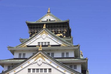 Japonya 'daki güzel Osaka kalesi