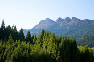 Güzel dağ manzara arka plan