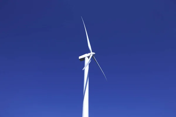 Vindkraftsproduktion Förnybara Energikällor — Stockfoto
