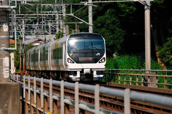 Japan Railway High Speed Modern Train — Stock Photo, Image