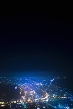 güzel hava manzaralı gece şehir manzarası