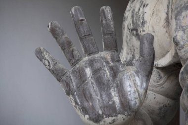 Horyuj Kongourikishi Heykeli Kinpozan Tapınağı Japonya 