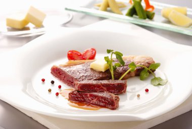 Yakın çekim bir mutfak görüntüsü