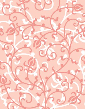 Dekoratif çiçek süsüyle desen