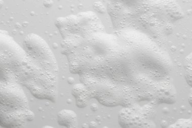 Beyaz baloncuklu soyut sıvı arkaplan           