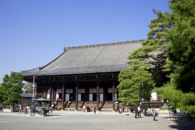 Nara, Japonya 'daki eski Toji Tapınağı..