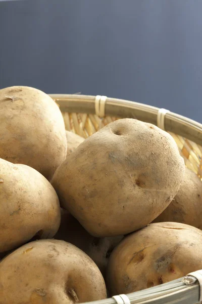 Fresh Organic Potatoes Close View — Stock Photo, Image