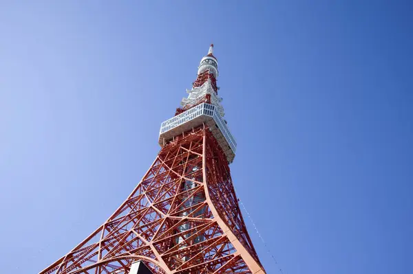 Tokyo Sky Tower Sobre Fondo Azul Del Cielo — Foto de Stock