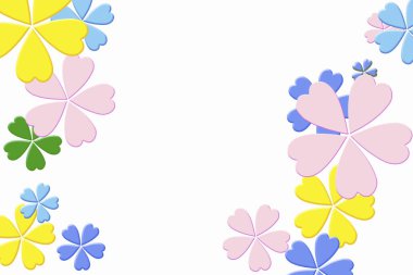  Dekoratif süslemeli desen, illüstrasyon 