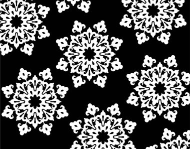 Kusursuz soyut çiçek arkaplan çizimi