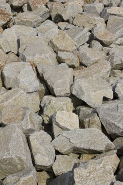 Doğada taşların dokusu yakından görülür