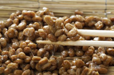 Geleneksel Japon mutfağı tatlı fasulye yakın çekim görüntüsü