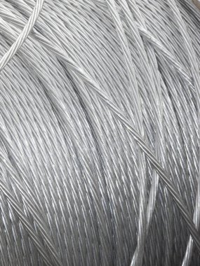 Elektrik Gücü için Kablo veya Kablo Makarasının Yakın Çekimi