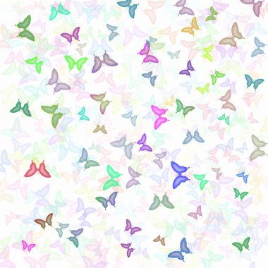 renkli kelebekler ile güzel seamless modeli.    