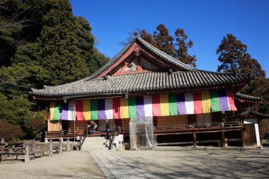 Antik Matsuo Tapınağı 'nın bir resmi.