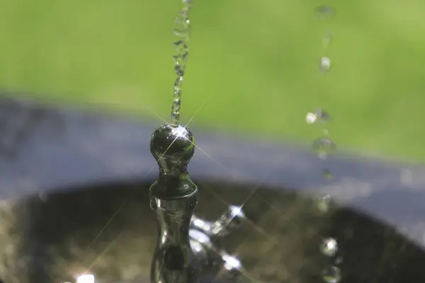 Gotas Água Fundo Turvo Contexto Abstrato — Fotografia de Stock