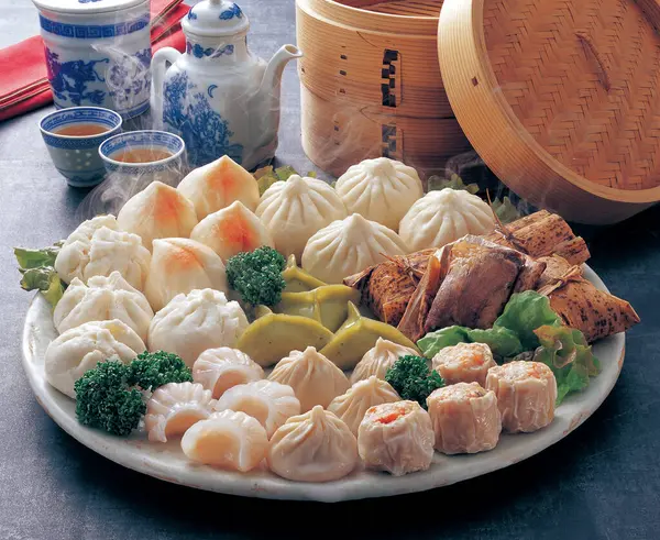 Cibo Tradizionale Cinese Cucina — Foto Stock