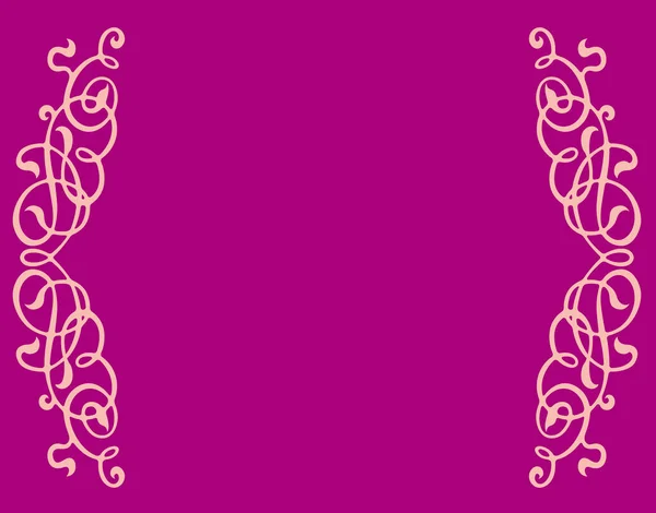 Красивый Фиолетовый Абстрактный Фон Декоративными Винтажными Элементами — стоковое фото