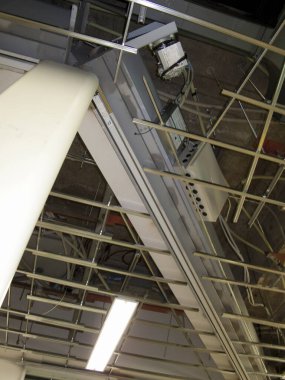 Havalandırma sisteminin görüntüsünü kapat, sıcaklık konseptini kontrol et