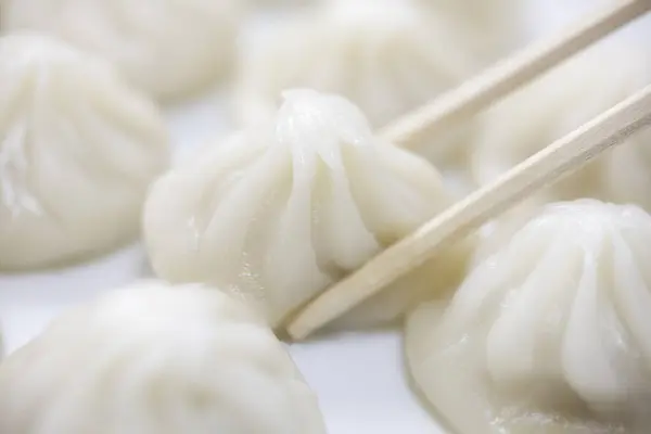 Gnocchi Alimentari Tradizionali Cinesi — Foto Stock