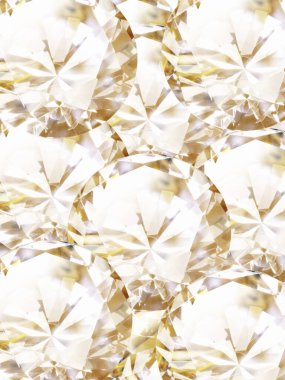Soyut, kusursuz, altın elmas desenli.