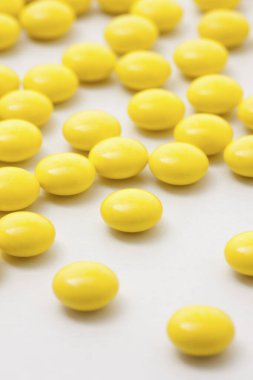 İlaçlar. İlaç hapları, kapatın.