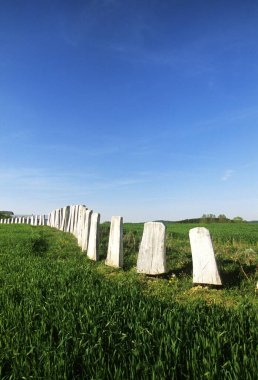 Parktaki İkinci Dünya Savaşı anıtı.