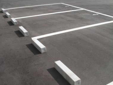 Açık hava parkının gündüz çekimi 