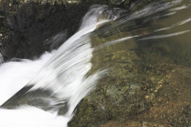 Güzel şelale, doğal arka plan       
