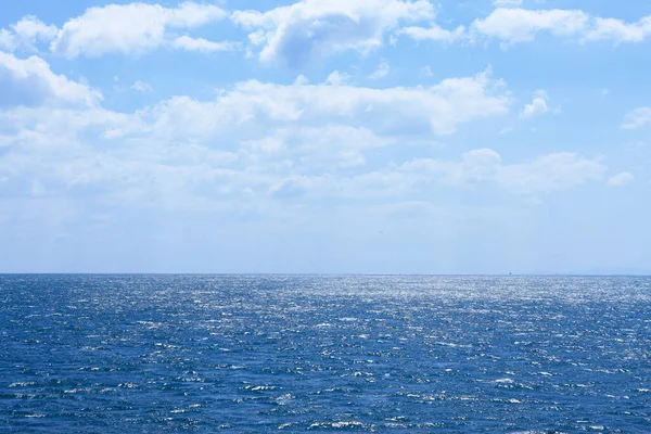 Фон Поверхні Синьої Морської Води — стокове фото