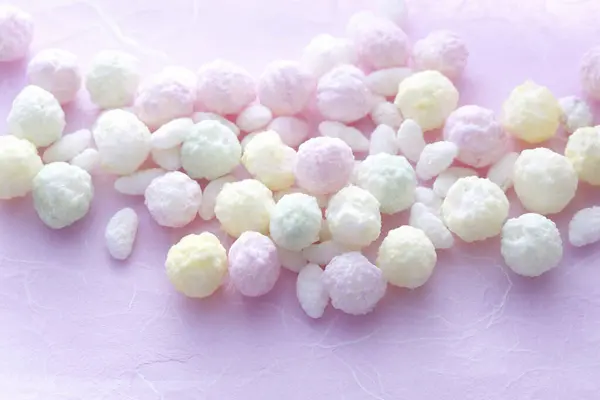 Bonbons Colorés Sous Forme Boules — Photo