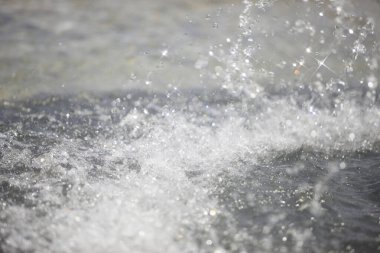 Sıçramasına su Nehri üzerinde.