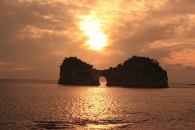 Denizde gün batımı