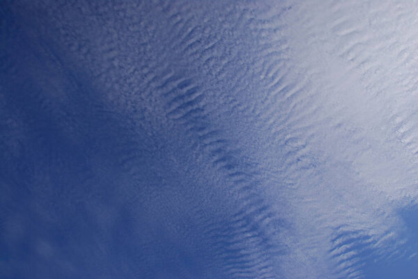 beautiful sky with clouds, nature background                                 