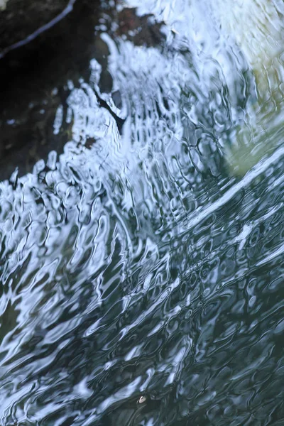 Gotas Água Rio — Fotografia de Stock