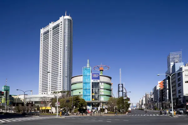 Edificios Modernos Calle Ciudad Tokio Japón — Foto de Stock