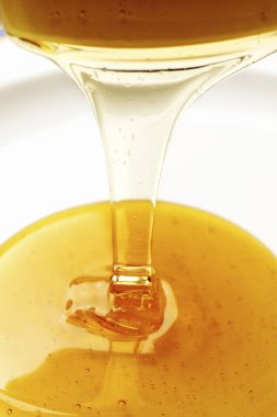 Taze organik bal yakın plan görüntüsü           