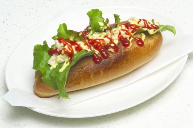 Lezzetli yemek yakın çekim görüntüsü