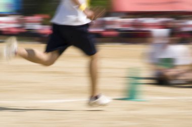 Spor müsabakaları sırasında koşan sporcuların hareket görüşü bulanıklaştı                                  