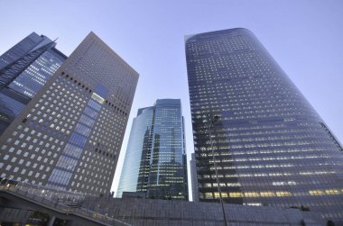 Hong Kong 'daki modern ofis binaları